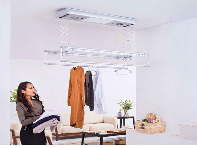 Giàn phơi điều khiển GLT-8088FS Plus– Hợp Kim Nhôm Cao Cấp, Điều Khiển Từ Xa, Tải Trọng Lớn, Lắp Đặt Tận Nơi