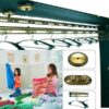Giàn Phơi Đồ Thông Minh Hòa Phát H009 ( Màu Đồng Cổ )– Hợp Kim Nhôm Cao Cấp, Tải Trọng Lớn, Lắp Đặt Tận Nơi